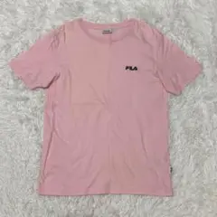 ▲FILA フィラ▲スポーツウェア 半袖Tシャツ ピンクM コットン100
