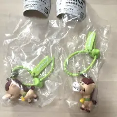 KUMATAN カラフルマルチチャーム ロバタン 2個セット