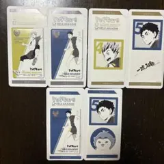 梟谷学園 木兎光太郎 赤葦京治 ステッカーセット