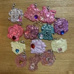 ○プリキュア シークレットジュエリーチャームセット
