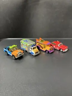 トミカ　ディズニーモータース　4台セット