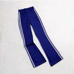 アディダス　フレアパンツ　トラックパンツ　レギンス　パープル　S