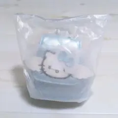 サンリオ ミニチュアキルト リュック ミニポーチ 水色 キティ 新品 ブルー