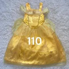 ハロウィン 仮装 ベル風ドレス 110 ⭐︎美品（裏地破れ画像あり）