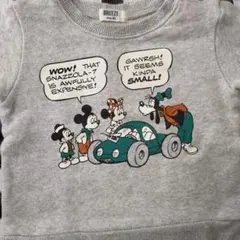 トレーナー　スウェット　子供　ベビー　子供服　トップス　長袖　ミッキー　８０