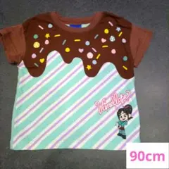 nanaコラボ ヴァネロペ 半袖Tシャツ　ディズニー　シュガー・ラッシュ　綿