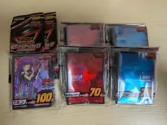 遊戯王未開封スリーブ+未開封パック　※バラ売り不可