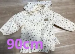 petit main チェリー柄ジャケット 90cm ウィンドブレーカー