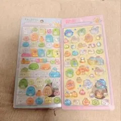 国内購入すみっコぐらし ボンボンドロップシール 2枚セット　サンスター