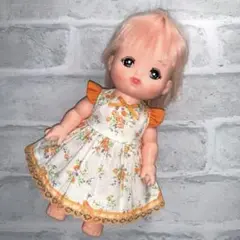 ソランちゃん レミンちゃん メルちゃんの服 オレンジ１４ワンピース