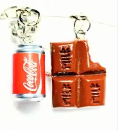【コカ・コーラ缶】チョコレート　キーホルダー　S673