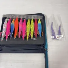 初心者お試し ケース付き エメラルダス エギセット 新品も有り セフィアも ダイワ エメラルダス エギケース エギ12本セット エギング シマノ