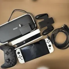 ボ*兵様 Nintendo Switch 有機el ほぼ新品 本体、プロコン、周