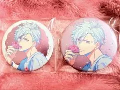 うたプリ BGS 缶バッジ 黒崎蘭丸 2点セット