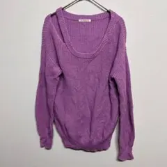 ピンクセーター