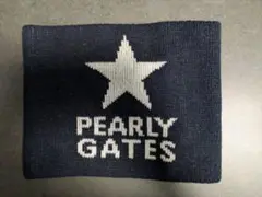 【美品】PEARLY GATES パーリーゲイツ ネックウォーマー ネイビー