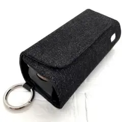 ■アイコス イルマ i ケース iqos iluma 用 カラビナ デニム 黒Q
