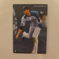 大谷翔平 スターカード 2014 カルビー プロ野球チップス