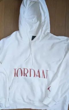 JORDAN ホワイト XL パーカー