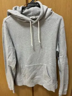 Champion グレー フード付きパーカー