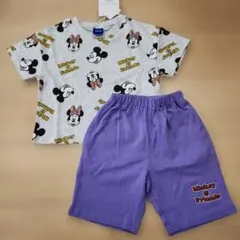 Tシャツ　パンツ　パジャマ　ミッキー　ミニー　ディズニー　バースデイ　しまむら