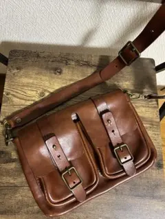 HERZ WH-603 ヘルツ　ヒコーキのりのショルダー　チョコのサムネイル