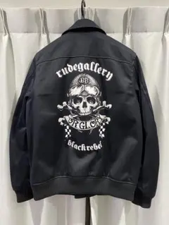 レザージャケット　rude gallery BLACKREBEL YANKS 