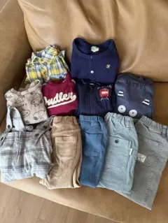 子供服　まとめ売り　男の子　100cm 秋冬服　11着