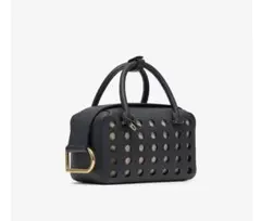 デルヴォー　ハンドバッグ　クールボックス　ミニ　ショルダーバッグ　黒　2way DELVAUX（デルヴォー） ショルダーバッグ Cool Box Mini クール