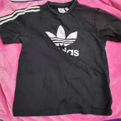 adidas アシンメトリー Tシャツ S ブラック