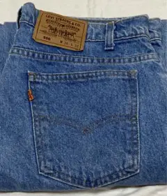 90s USA製 Levi’s リーバイス 550 ブルー デニム W38