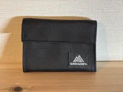 【美品】GREGORY 三つ折り財布 ブラックのサムネイル