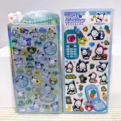 正規品 ポチャッコ シール2種セット うるちゅる 平成はっぴーフォン【新品】