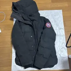 7*8様 CANADA GOOSE ブラックダウンジャケット　マクラミンパーカー