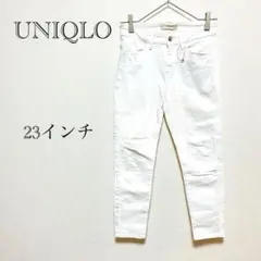 ホワイトジーンズ ストレッチ ユニクロ メンズ