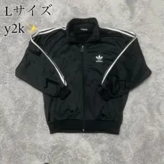 【希少✨】adidas トラックジャケット y2k Lサイズ 万国タグ 平成