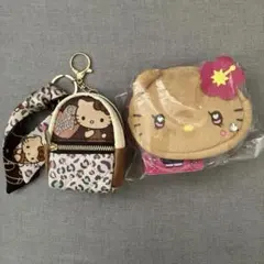 ハローキティ　ミニフェイスポーチ ギャル3 Y2K