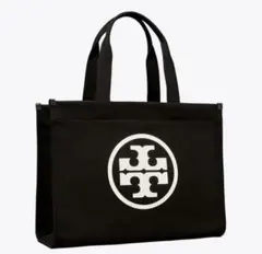 新品　TORY BURCH エラ キャンバス トート