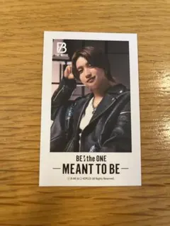 BE THE ONE MEANT TO BE フォトカード　JUNON