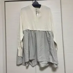 アイボリーグレー長袖トップス 新品タグ付きヤマダヤ福袋