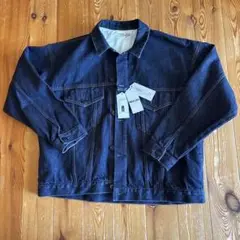 【新品、未使用、タグ付き】 無地ラボ　ジャパンデニム　ジャケット
