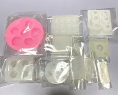 シリコンモールド モールド型 レジン エポキシ ハンドメイド まとめ売りNo48