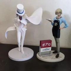 名探偵コナン、フィギア 怪盗キッド、安室さんポアロセット