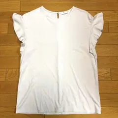 【美品】シューラルー　接触冷感　カットソー　フレンチスリーブ　ドレスキップ