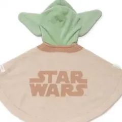 ジェラートピケ STAR WARS ベビーポンチョ＆トイ ヨーダ 2点セット