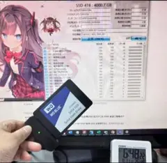 訳あり価格、新品SSD4TB 2.5SATA 内蔵型/テスト品