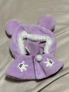 ディズニー　シークレットポンチョ　パープル