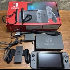 Nintendo Switch 本体 グレー 付属品完備