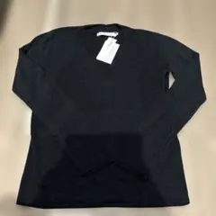 AZUL ブラック Vネックセーター S