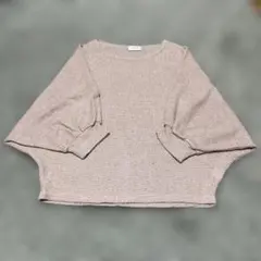 CLOSE UP ピンク 七分袖 ニットのサムネイル